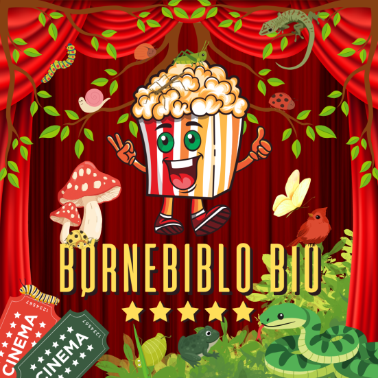 Logo til Børnebiblo bio med tema dyr