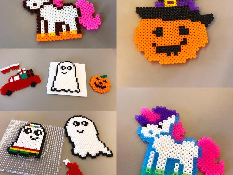 Halloween på bibioteket